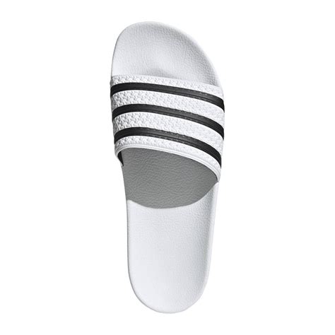 adidas adilette slippers wit aanbieding|adilette bad slippers.